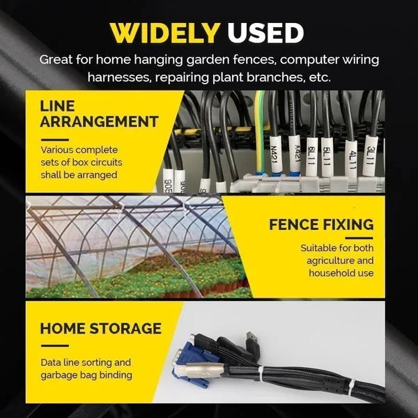 Self-locking Cable Tie （100/200PCS）