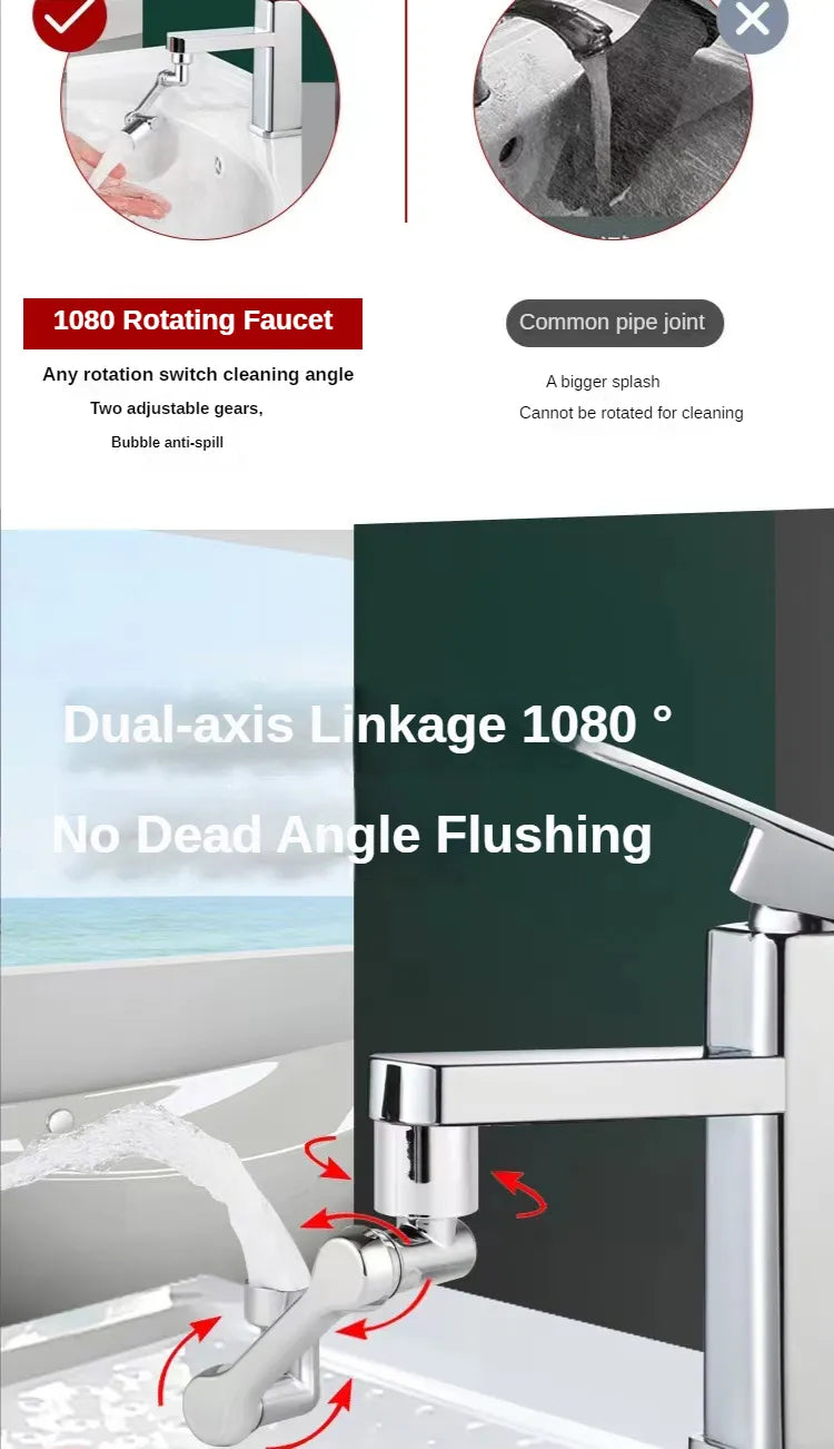 Universal 1080°Rotation Faucet