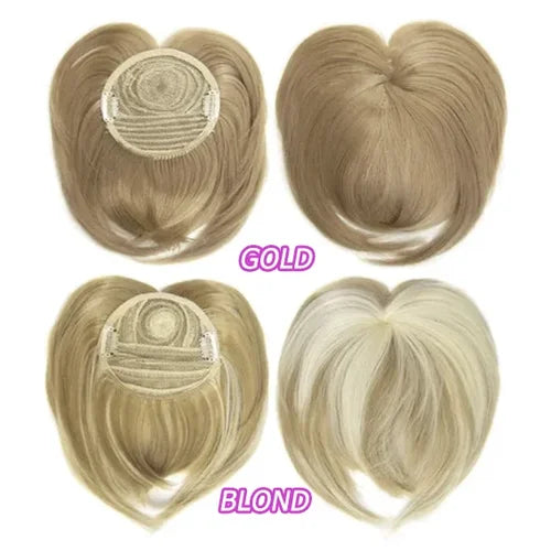 🔥Breathable and natural hair toppers for women with thinning hair