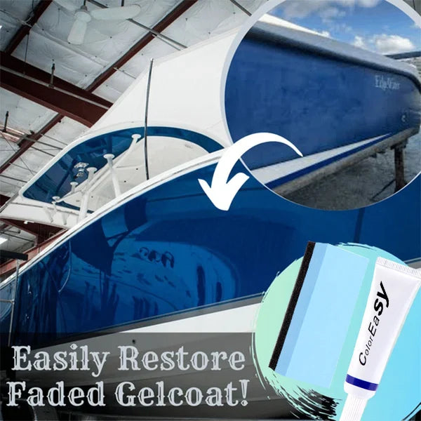 Shiny Boat Faded Gelcoat Restorer（The sponge is about 8*3cm）